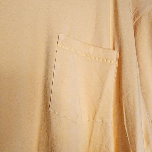 4X 26W Torrid Yellow Pocket Tee Crew Neck Relaxed Fit Vintage Cotton Jersey shor - Picture 4 of 7